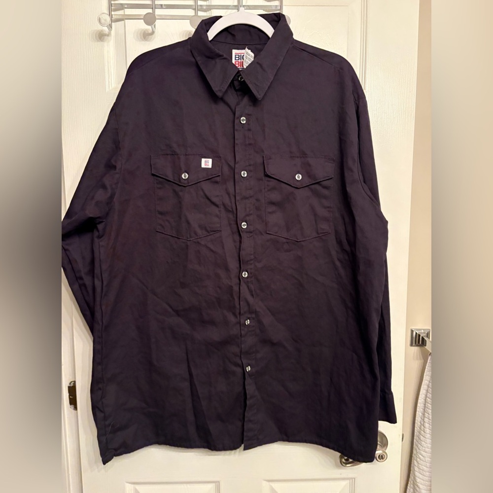 Big Bill Workwear Men’s Twill Button Up